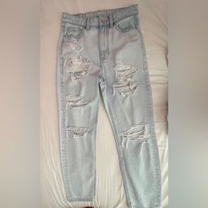 American eagle size 4 regular mom jeans